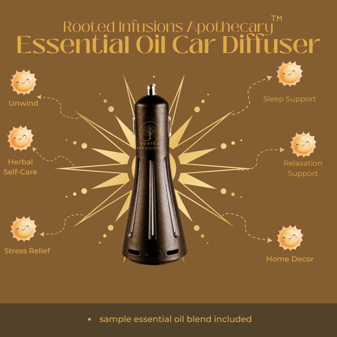 Haus of RIA: Essential Oil Car Diffuser (EO Blend Sample Included)