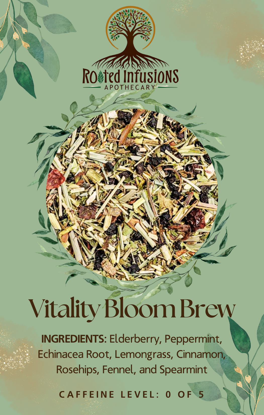 RIA Artisan Teas: Vitality Bloom Brew