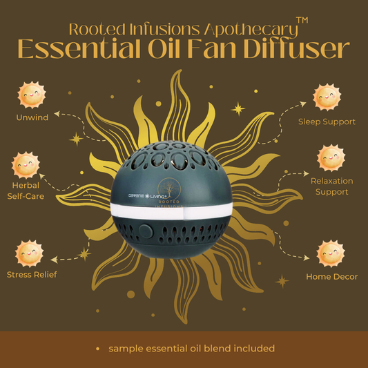 Haus of RIA: Essential Oil Fan Diffuser (EO Blend Sample Included)
