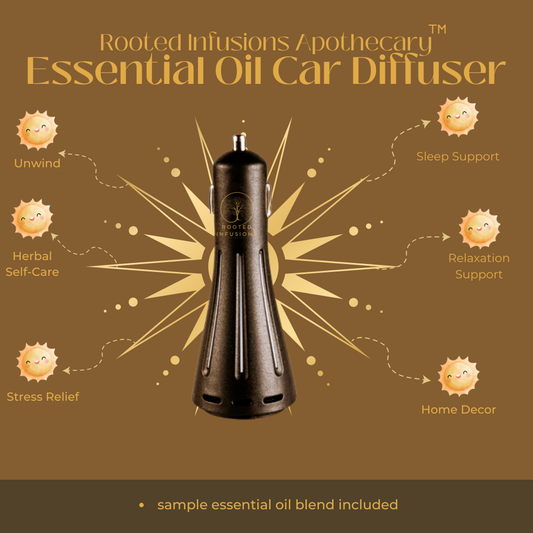 Haus of RIA: Essential Oil Car Diffuser (EO Blend Sample Included)