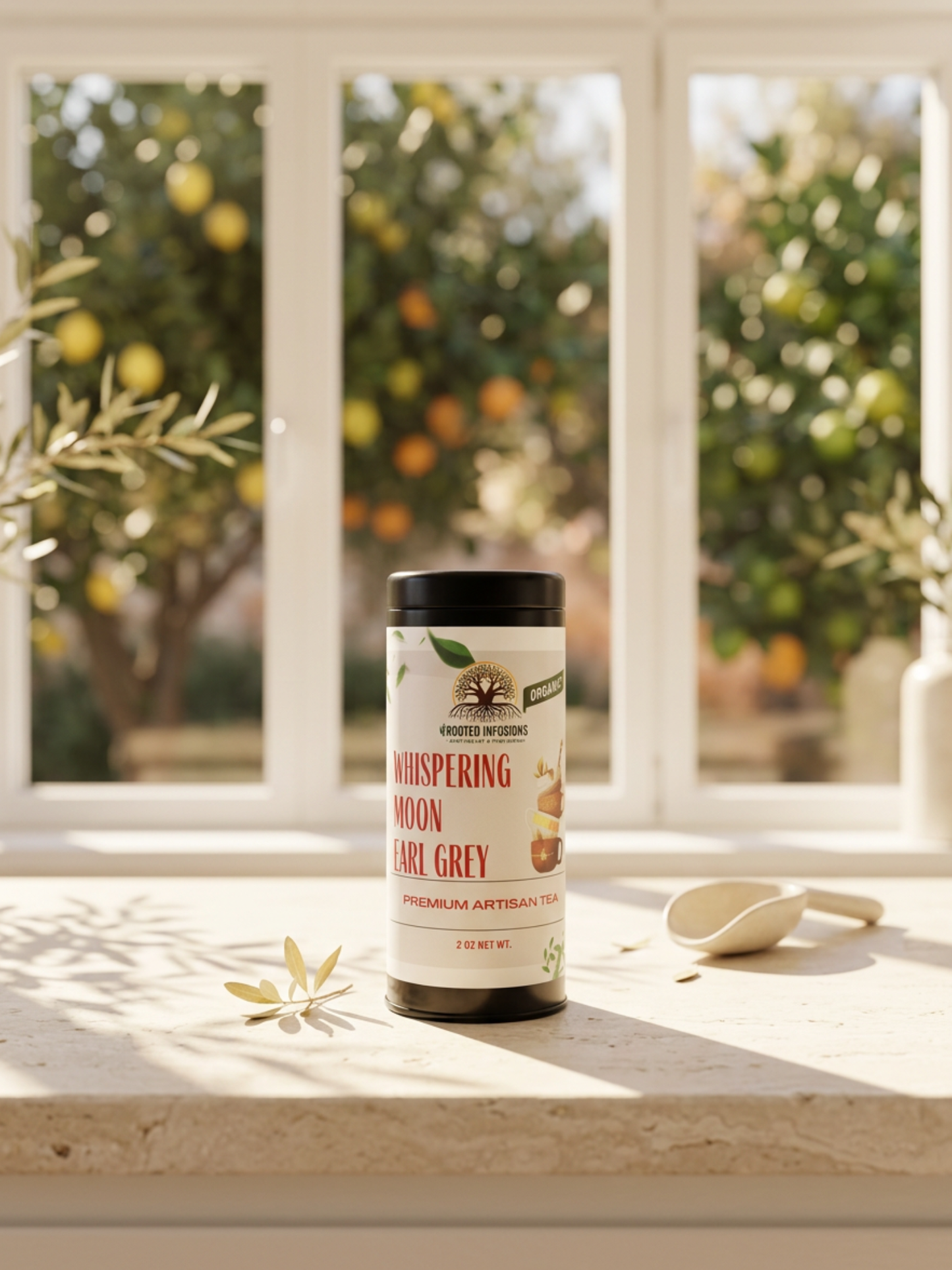 RIA Artisan Teas: Whispering Moon Earl Grey [Organic]