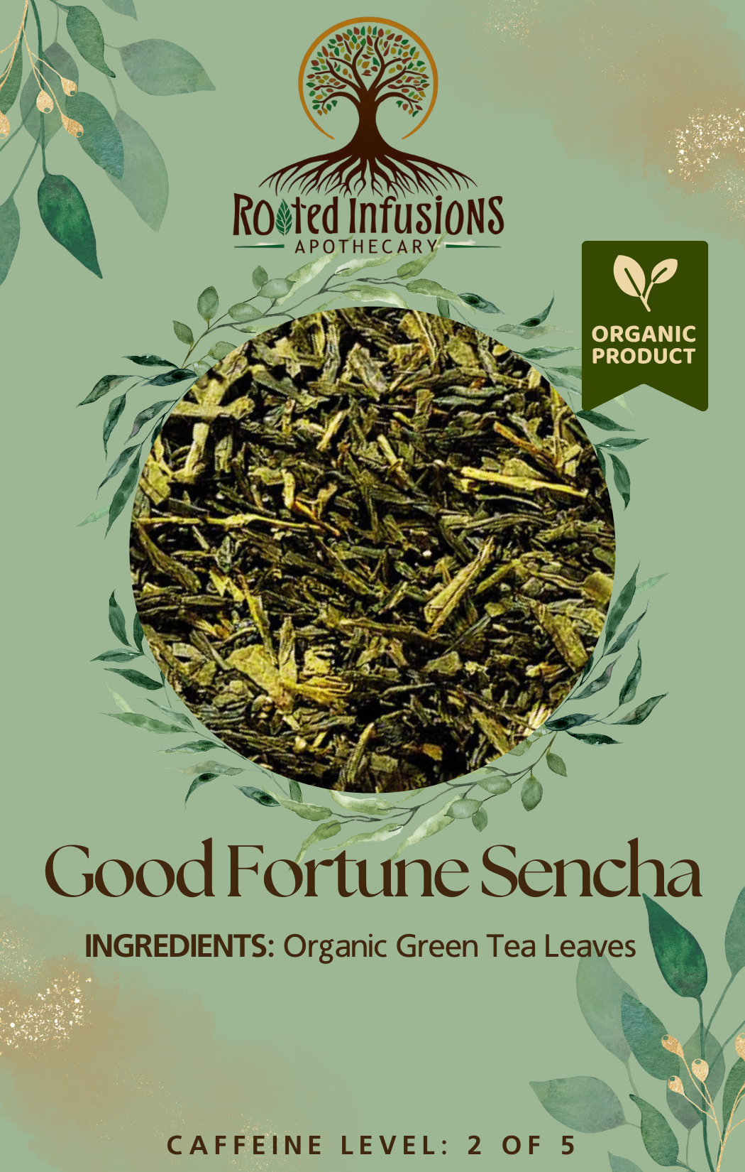 RIA Artisan Teas: Good Fortune Sencha [Organic]