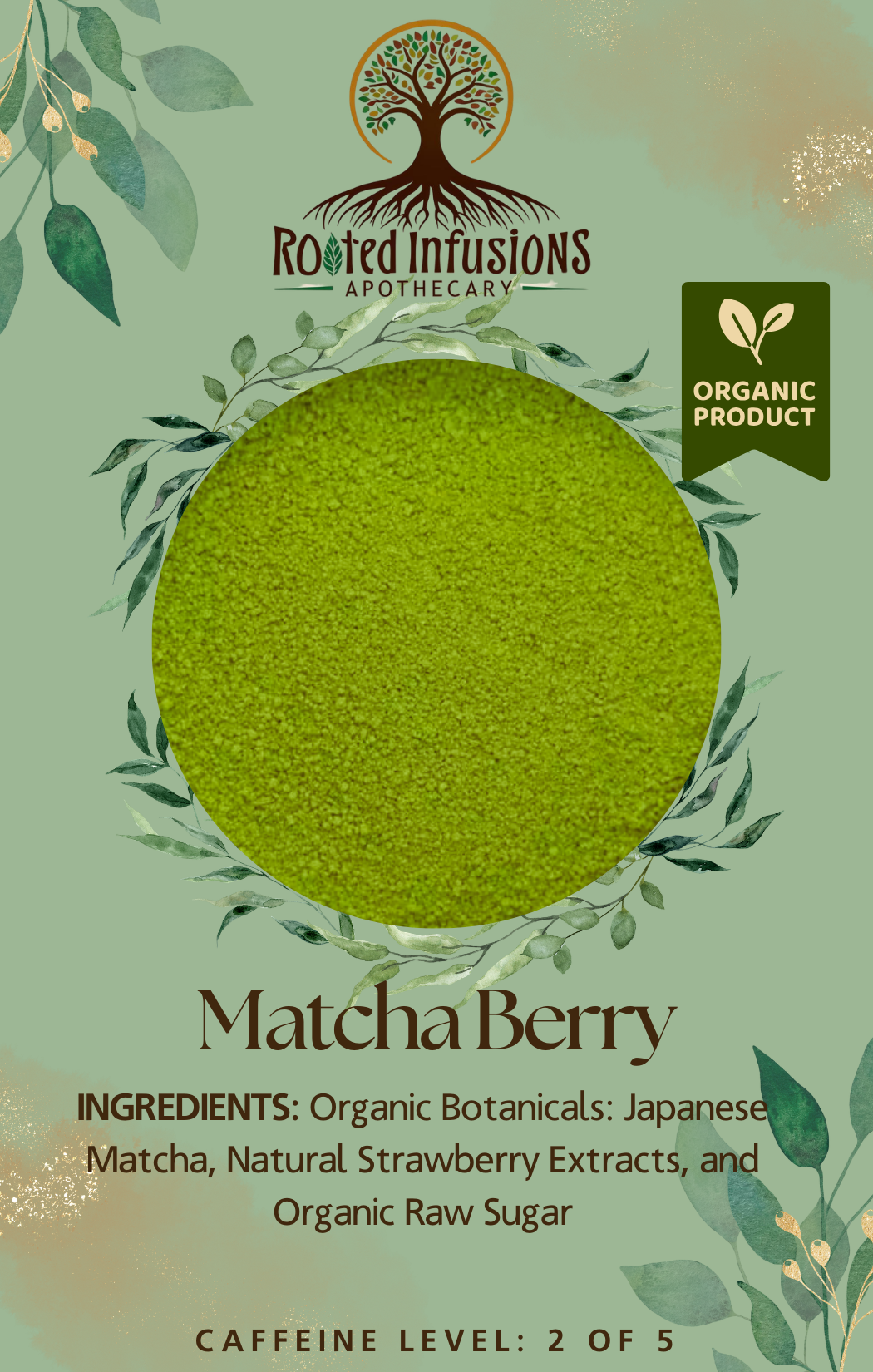 RIA Artisan Teas: Matcha Berry [Organic]