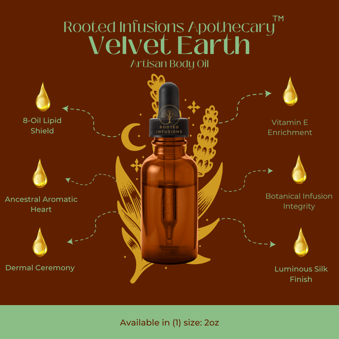 RIAP Botanical Body Care: Artisan Body Oil (Velvet Earth)