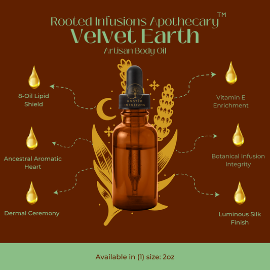RIAP Botanical Body Care: Artisan Body Oil (Velvet Earth)
