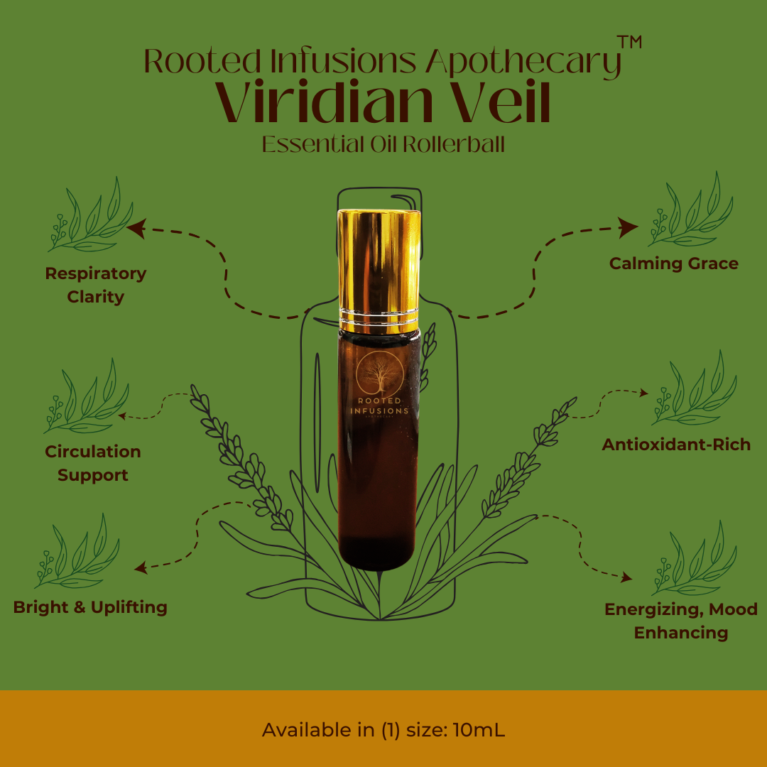RIAP Botanical Body Care: Essential Oil Rollerball (Viridian Veil)