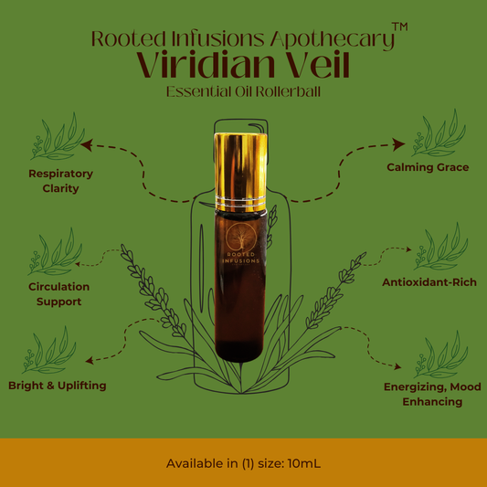 RIAP Botanical Body Care: Essential Oil Rollerball (Viridian Veil)